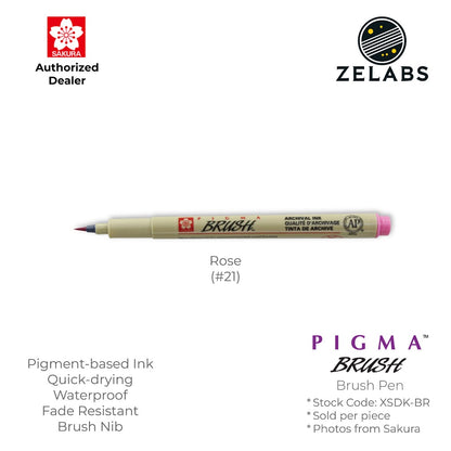 Sakura Pigma Brush Pen - Authentic - XSDK-BR