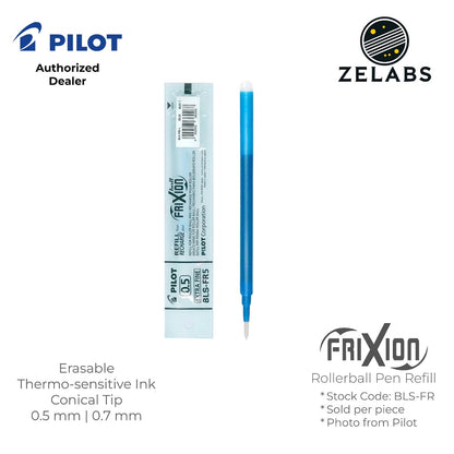 Pilot Frixion Ball and Clicker Erasable Rollerball Refill - BLS-FR5 | BLS-FR7 - 0.5mm | 0.7mm