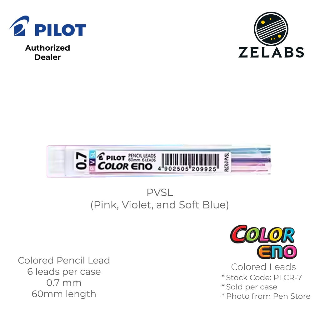 Pilot Color Eno Lead Mechanical Pencil Refill - PLCR-7 - 0.7mm