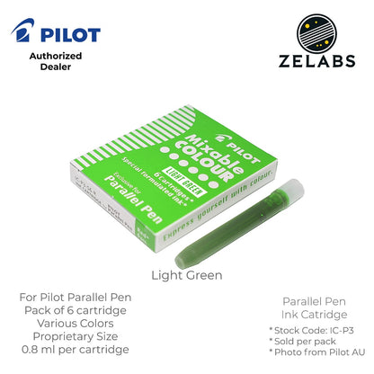 Pilot Parallel Pen Mixable Colour Refill / Ink Cartridges - IC-P3