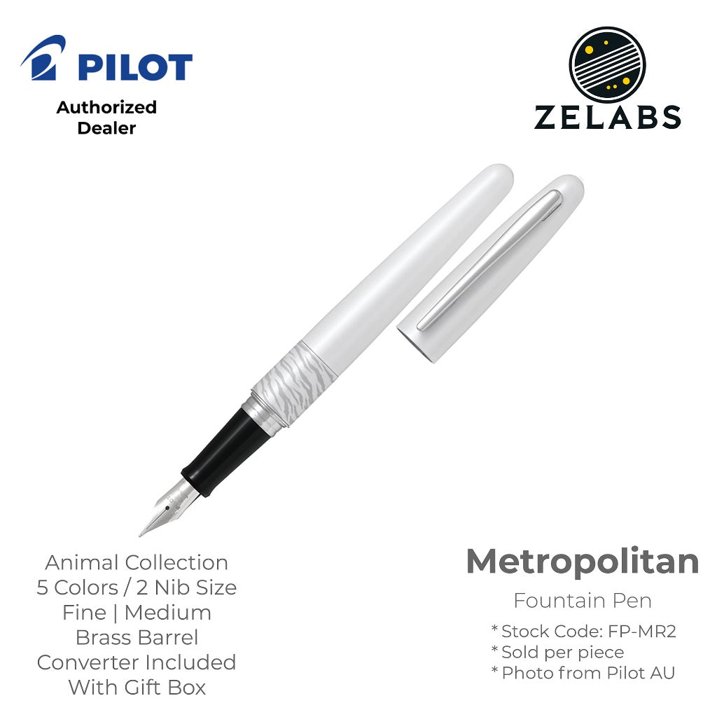 Pilot Metropolitan Fountain Pen - Animal Collection - FP-MR2 - Fine | Medium