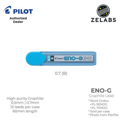 Pilot Eno-G Graphite Lead Mechanical Pencil Refill - PL-5ENOG | PL-7ENOG - 0.5mm | 0.7mm