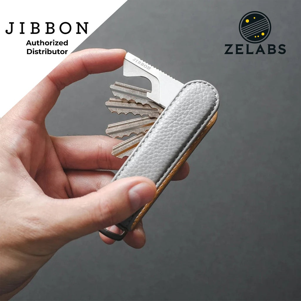 Jibbon Multifunctional EDC Keychain Multitool - 5-in-1 Key Organizer Tool