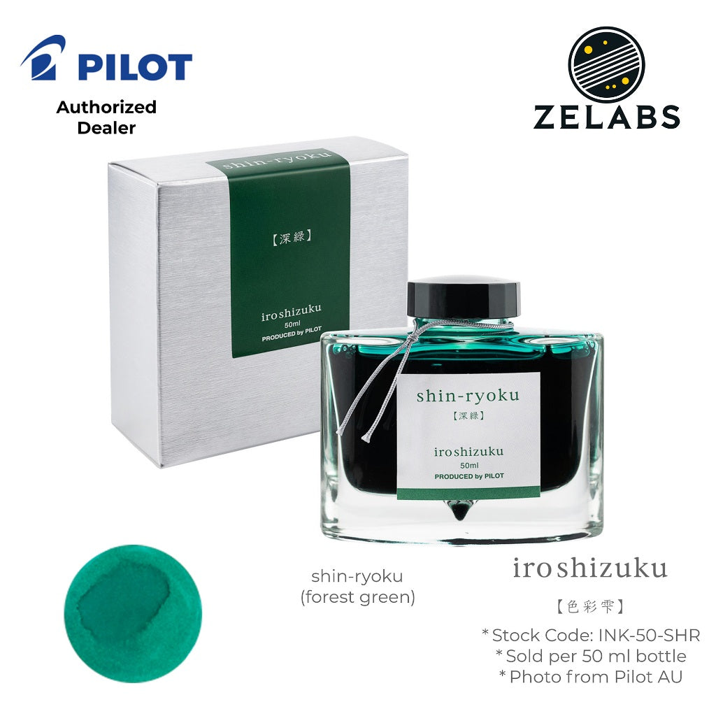 Pilot Iroshizuku Fountain Pen Ink Bottle (50 ml) - INK-50