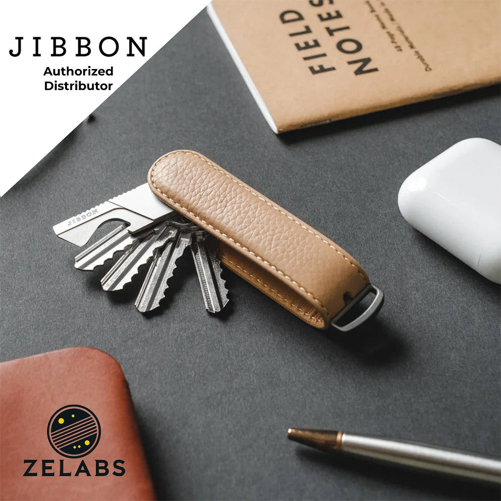 Jibbon Multifunctional EDC Keychain Multitool - 5-in-1 Key Organizer Tool