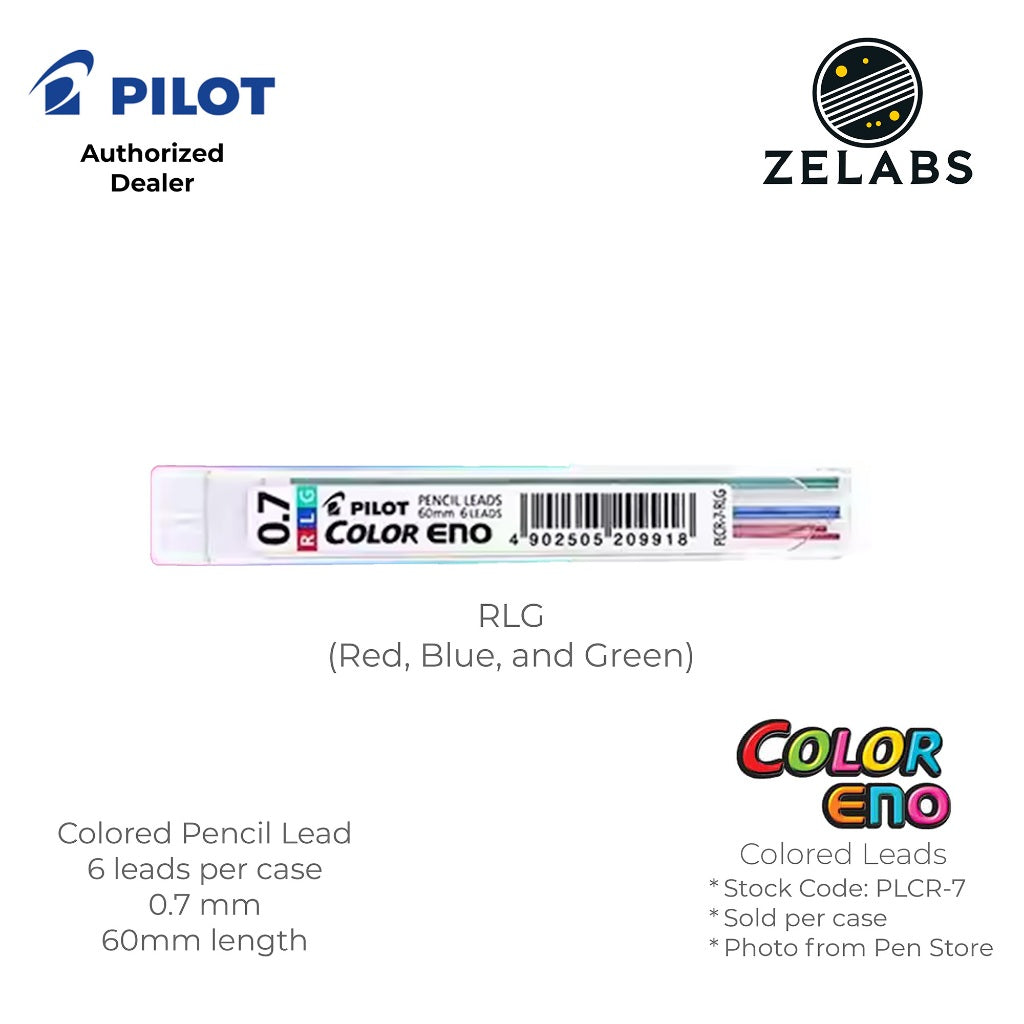 Pilot Color Eno Lead Mechanical Pencil Refill - PLCR-7 - 0.7mm