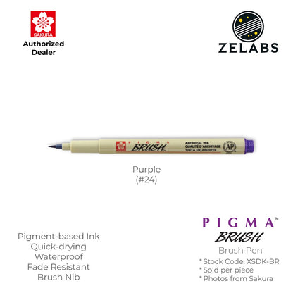 Sakura Pigma Brush Pen - Authentic - XSDK-BR