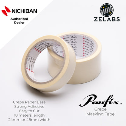 Nichiban Panfix Crepe Masking Tape (18 meters) - PPTCM