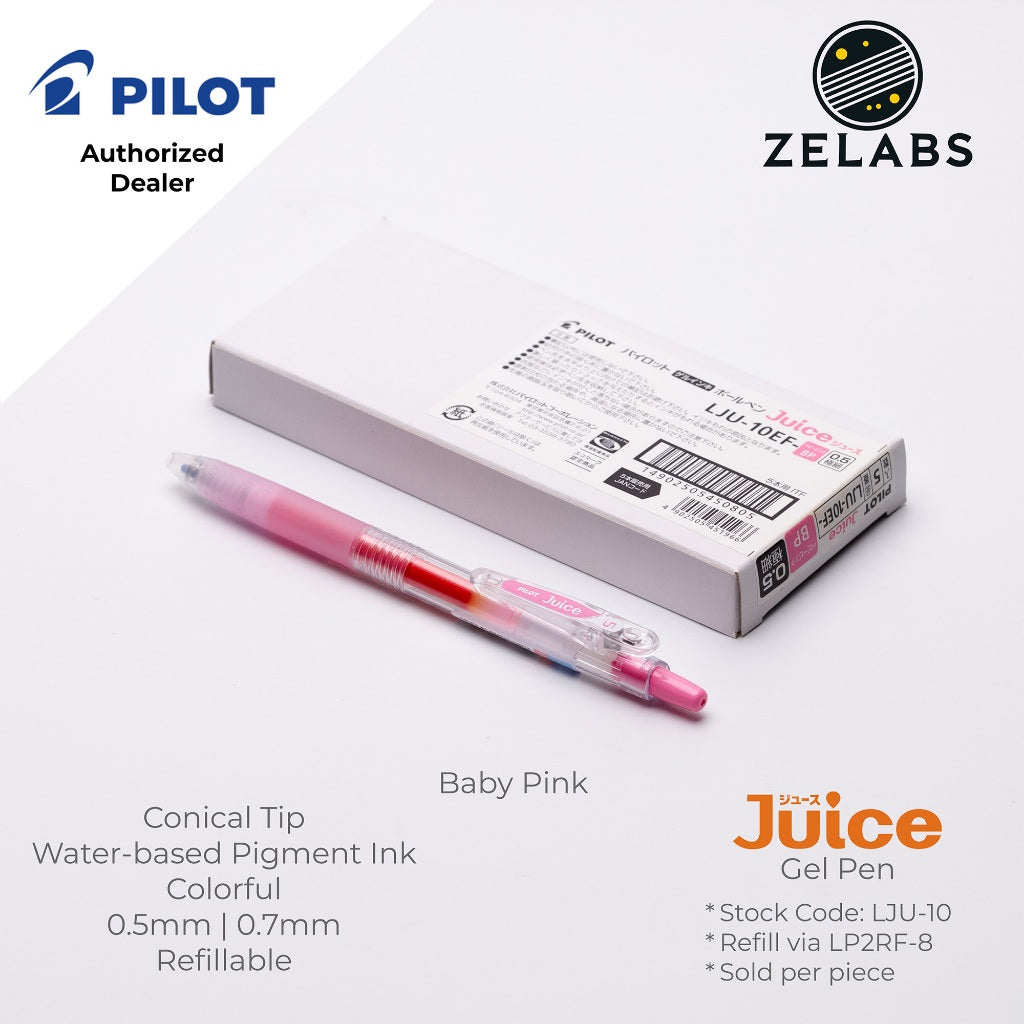 Pilot Juice Retractable Gel Pen - LJU-10 - 0.5mm | 0.7mm