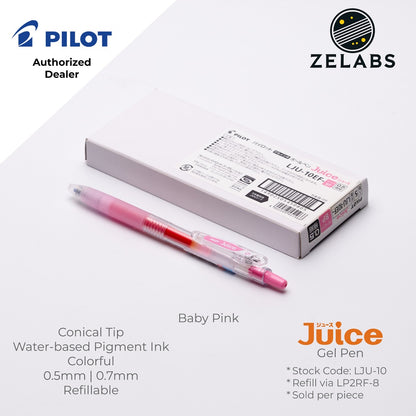 Pilot Juice Retractable Gel Pen - LJU-10 - 0.5mm | 0.7mm