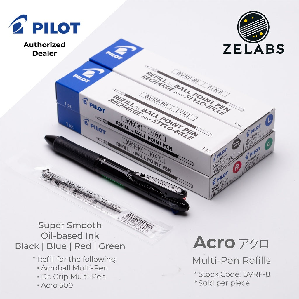 Pilot Acro Multi-pen / Multifunction Ballpoint Refill - BVRF-8 - 0.7mm