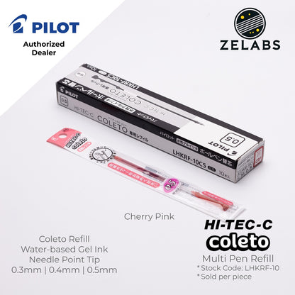 Pilot Hi-Tec-C Coleto Gel Multi-pen / Multifunction Refill - LHKRF-10 - 0.3mm | 0.4mm | 0.5mm