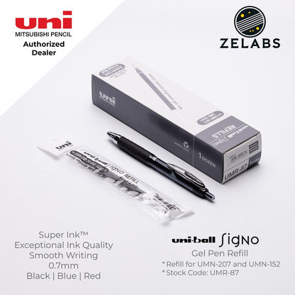 Uni Uni-Ball UMR-8 Signo Retractable Gel Pen Refills - UMR-83 | UMR-85N | UMR-87 | UMR-80