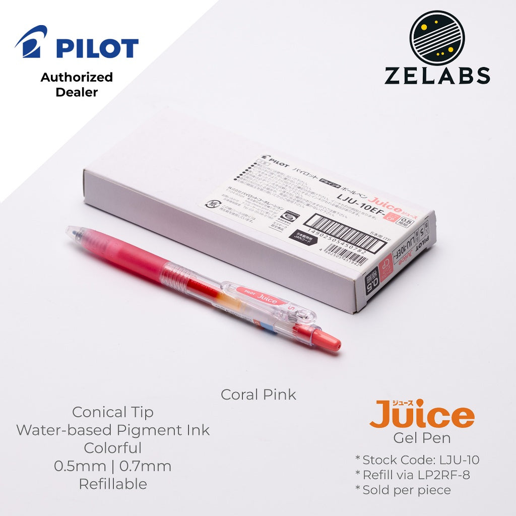 Pilot Juice Retractable Gel Pen - LJU-10 - 0.5mm | 0.7mm