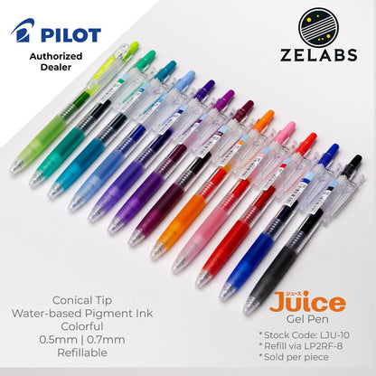 Pilot Juice Retractable Gel Pen - LJU-10 - 0.5mm | 0.7mm