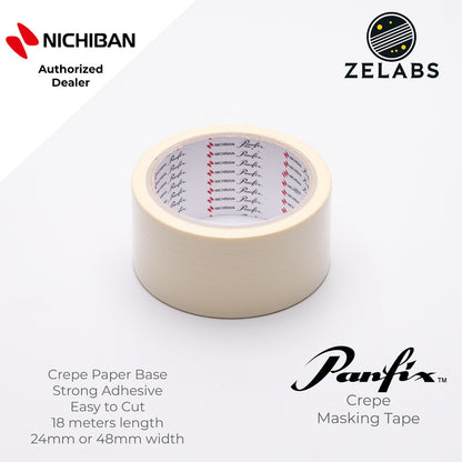 Nichiban Panfix Crepe Masking Tape (18 meters) - PPTCM