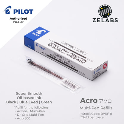 Pilot Acro Multi-pen / Multifunction Ballpoint Refill - BVRF-8 - 0.7mm