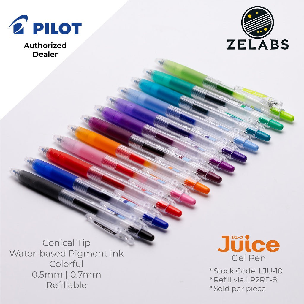 Pilot Juice Retractable Gel Pen - LJU-10 - 0.5mm | 0.7mm
