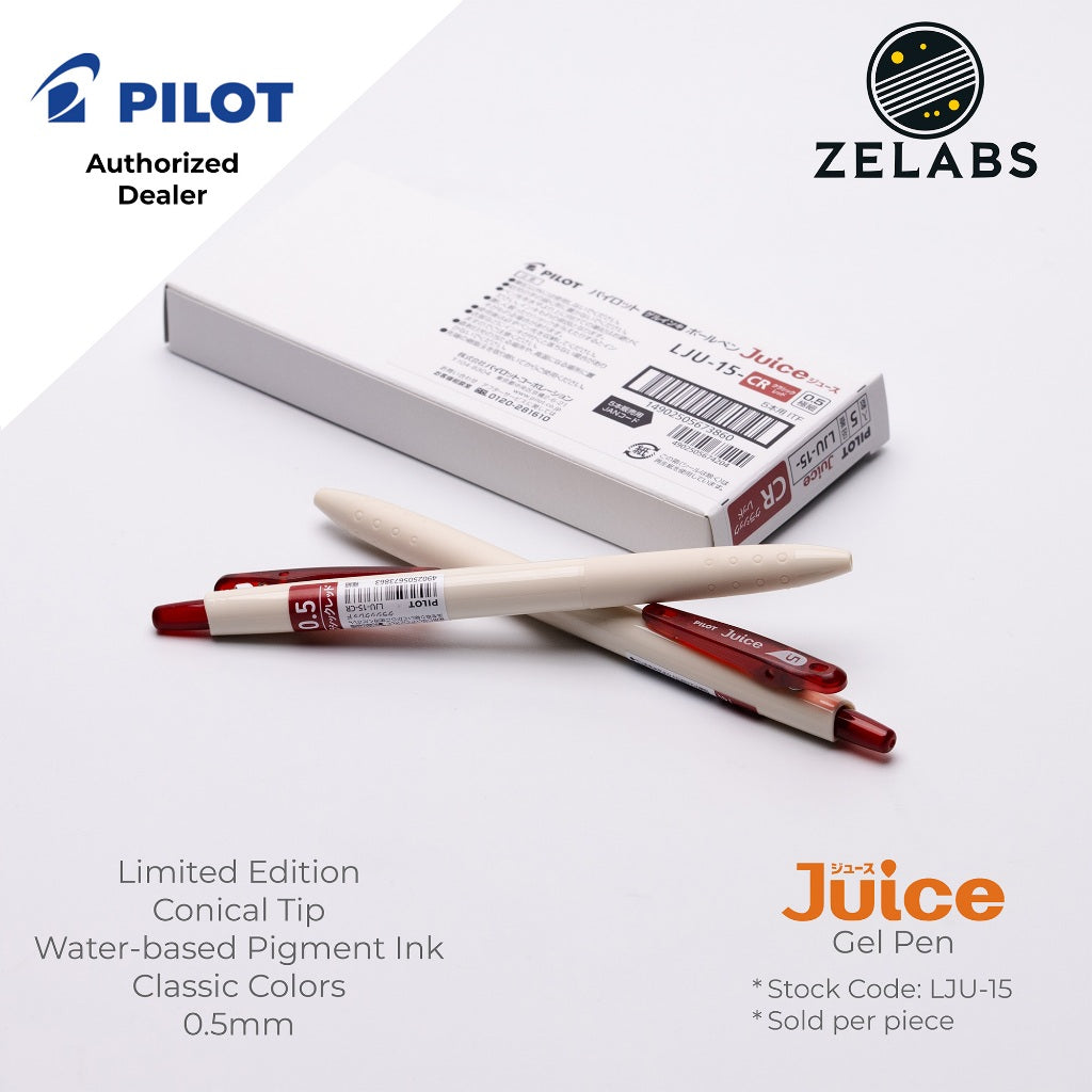 Pilot Juice Limited Edition Classic Color Retractable Gel Pen - LJU-15-C - 0.5mm
