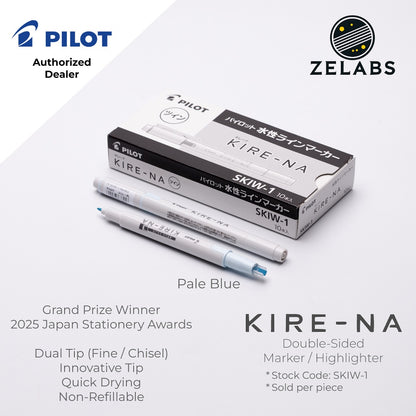 Pilot Kire-Na Double-Sided Highlighter - Fine / Bold - SKIW-1 - 1 piece