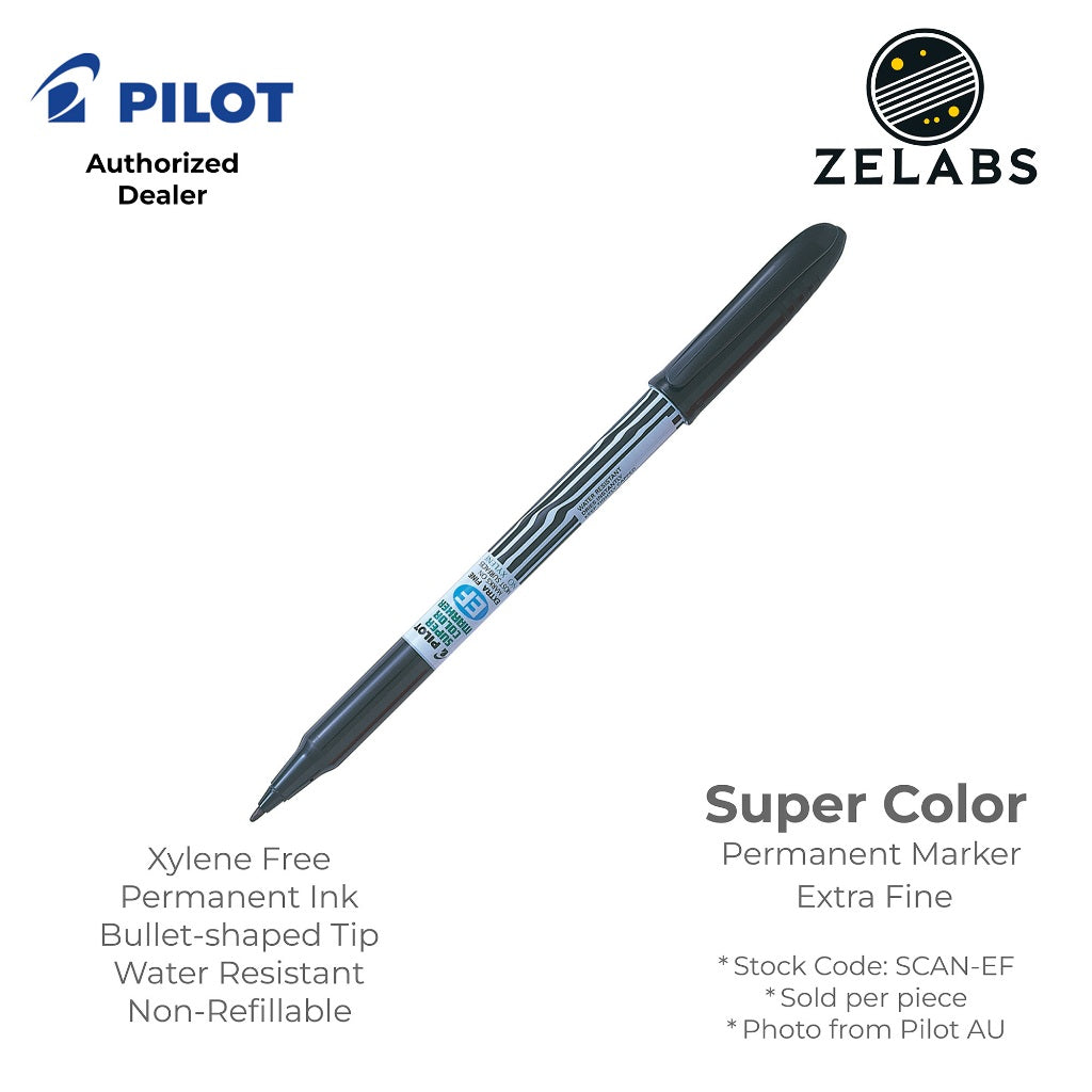 Pilot Super Color Permanent Marker Extra Fine - SCAN-EF - Mild Scent