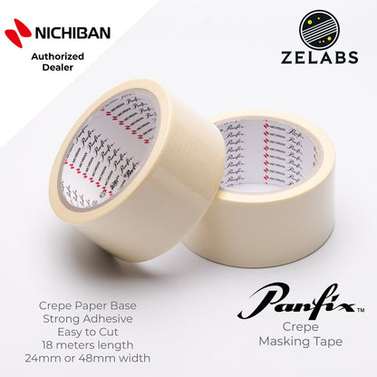Nichiban Panfix Crepe Masking Tape (18 meters) - PPTCM