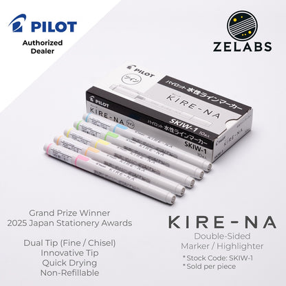 Pilot Kire-Na Double-Sided Highlighter - Fine / Bold - SKIW-1 - 1 piece