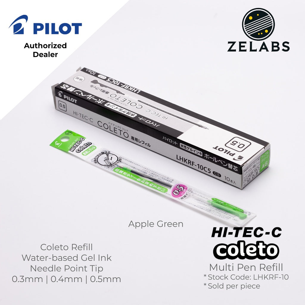 Pilot Hi-Tec-C Coleto Gel Multi-pen / Multifunction Refill - LHKRF-10 - 0.3mm | 0.4mm | 0.5mm