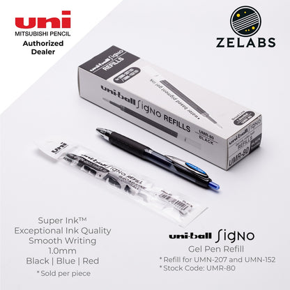 Uni Uni-Ball Signo UMR-80 Broad Gel Pen Refill (for UMN-207 and UMN-152) - 1.0mm