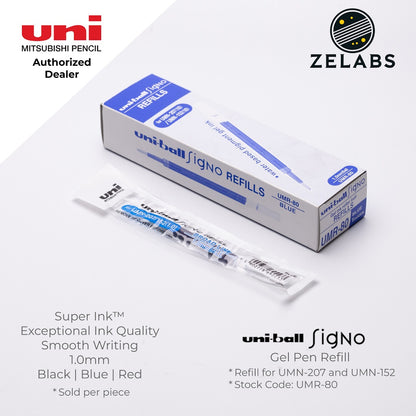 Uni Uni-Ball Signo UMR-80 Broad Gel Pen Refill (for UMN-207 and UMN-152) - 1.0mm
