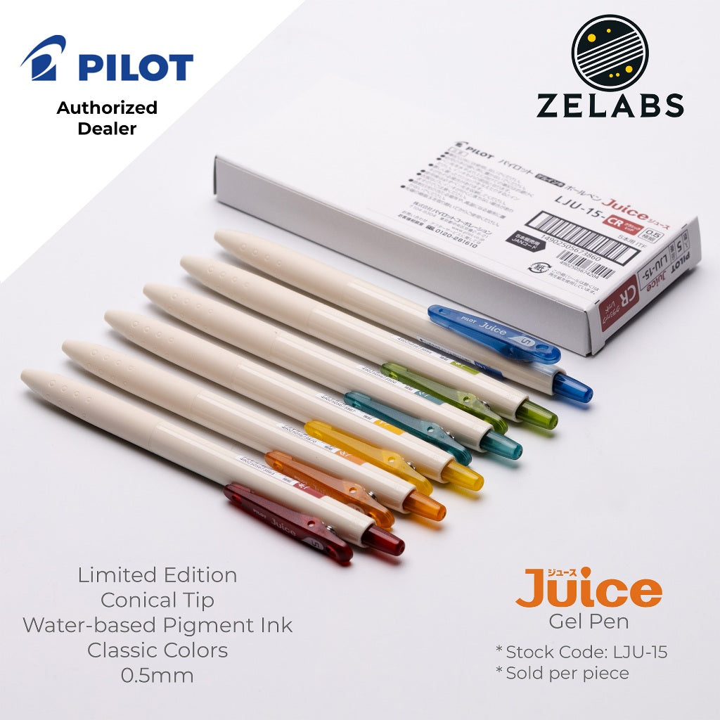 Pilot Juice Limited Edition Classic Color Retractable Gel Pen - LJU-15-C - 0.5mm