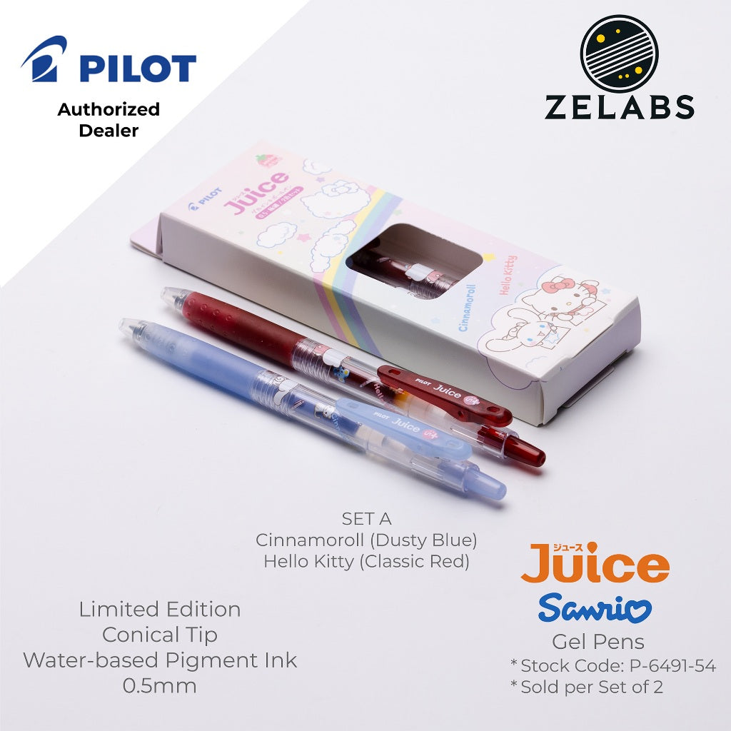 Pilot Juice Limited Edition Sanrio Retractable Gel Pens Set of 2 - P-6491 - 0.5mm