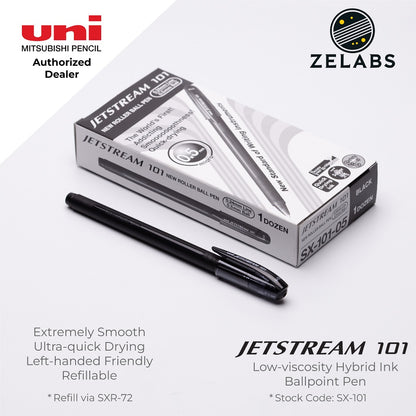 Uni Jetstream 101 Capped Ballpoint Pen - SX-101 - 0.5mm / 0.7mm
