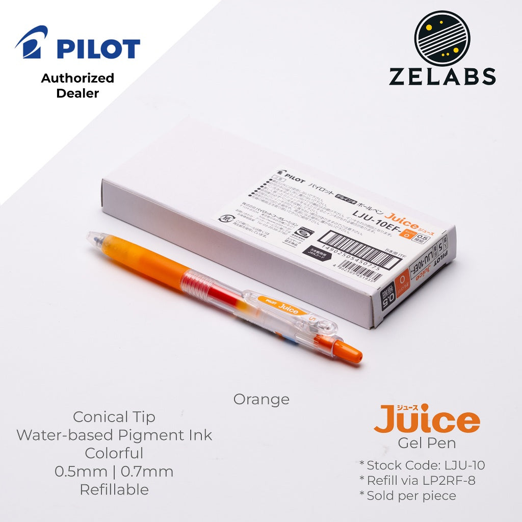 Pilot Juice Retractable Gel Pen - LJU-10 - 0.5mm | 0.7mm