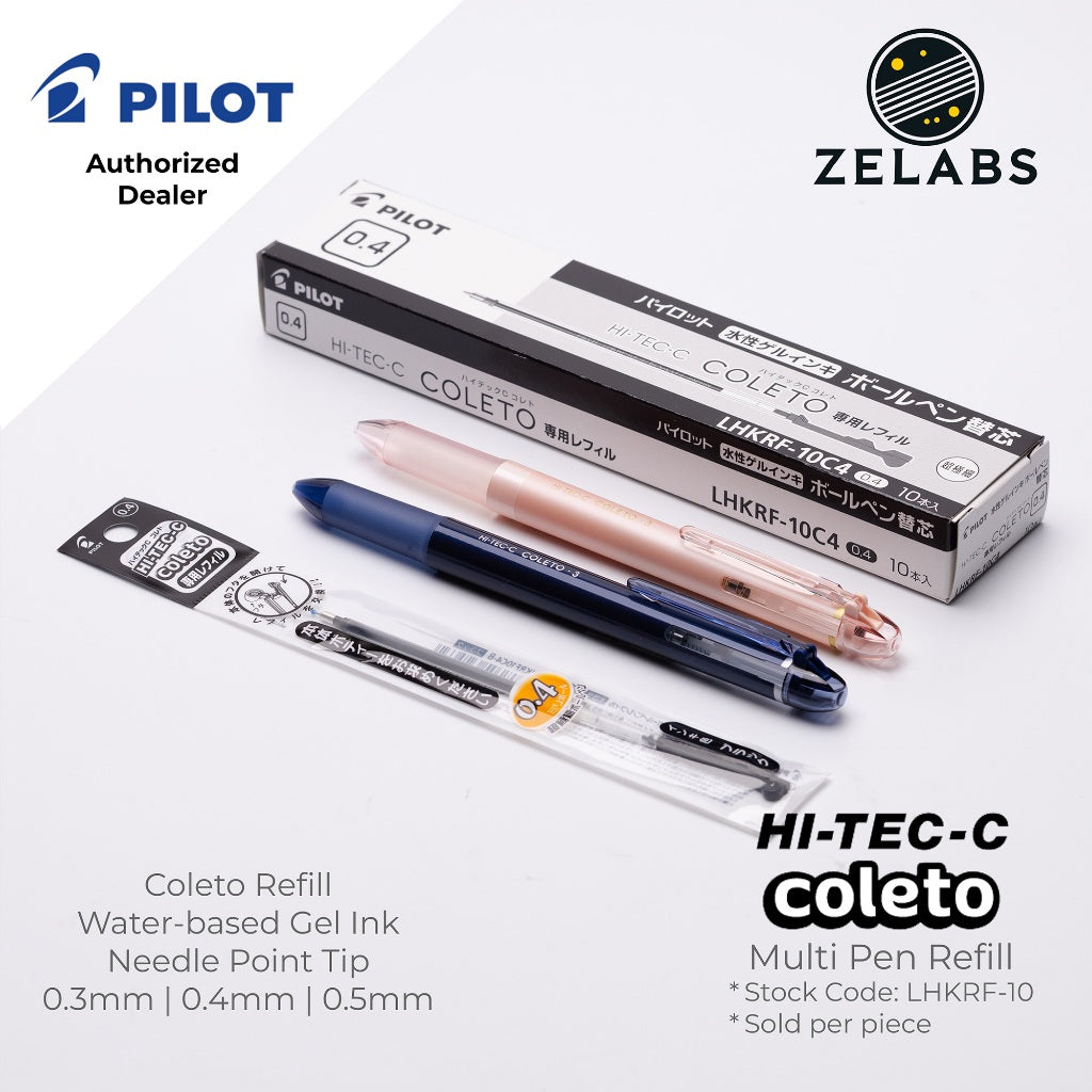 Pilot Hi-Tec-C Coleto Mechanical Pencil Multi-pen / Multifunction Refill - LHKRF-18H5 - 0.5mm