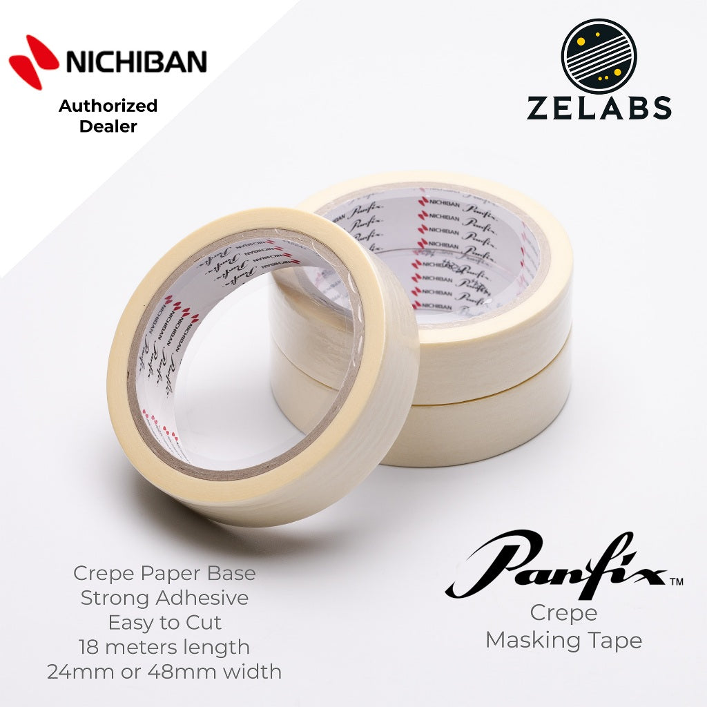 Nichiban Panfix Crepe Masking Tape (18 meters) - PPTCM