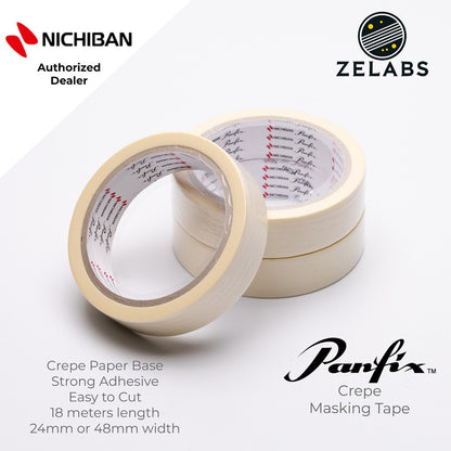 Nichiban Panfix Crepe Masking Tape (18 meters) - PPTCM