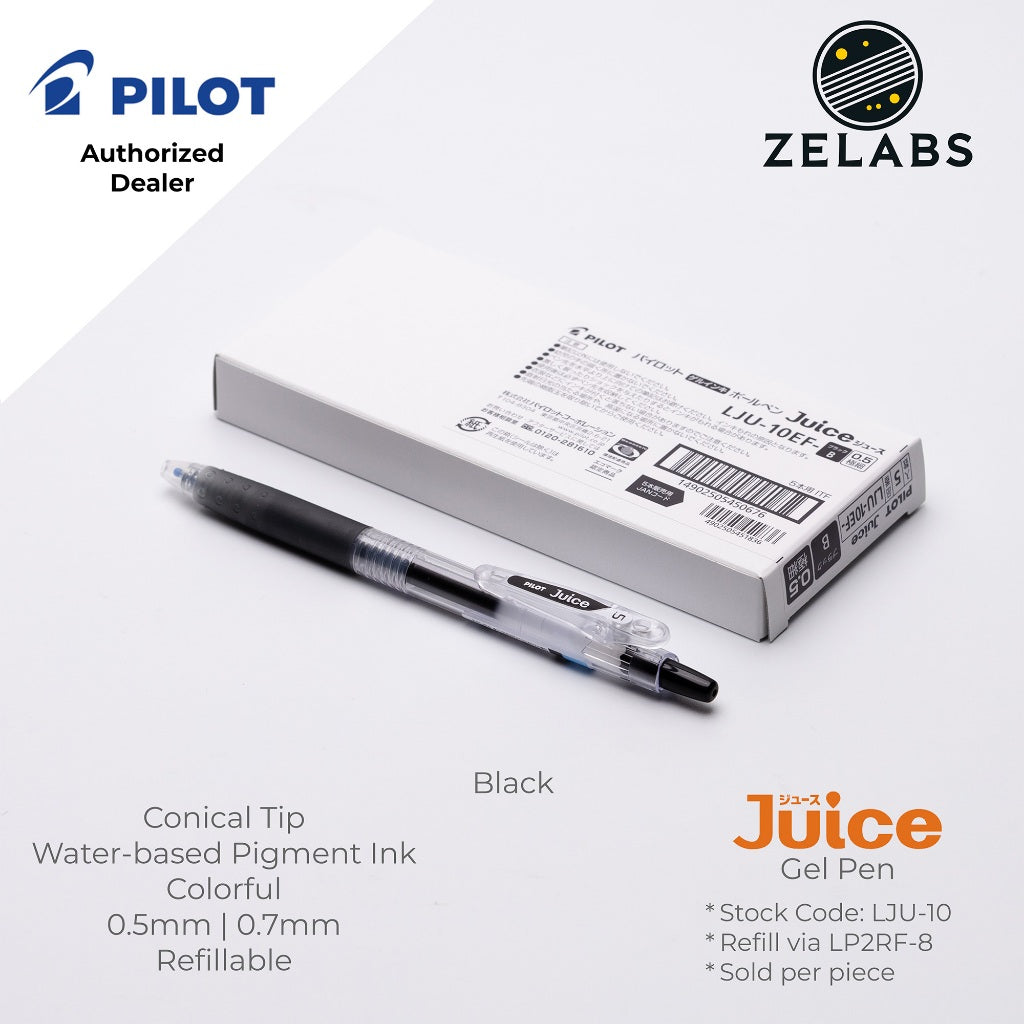 Pilot Juice Retractable Gel Pen - LJU-10 - 0.5mm | 0.7mm