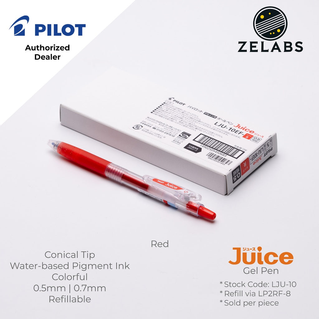 Pilot Juice Retractable Gel Pen - LJU-10 - 0.5mm | 0.7mm