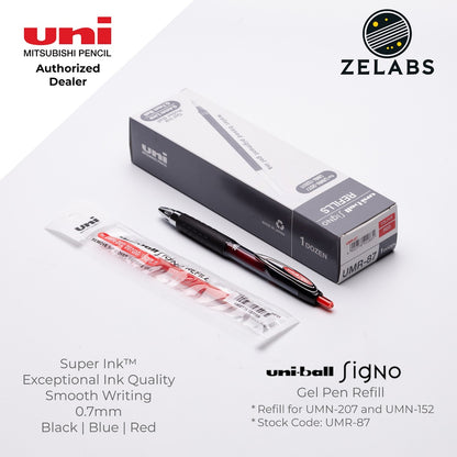 Uni Uni-Ball UMR-8 Signo Retractable Gel Pen Refills - UMR-83 | UMR-85N | UMR-87 | UMR-80