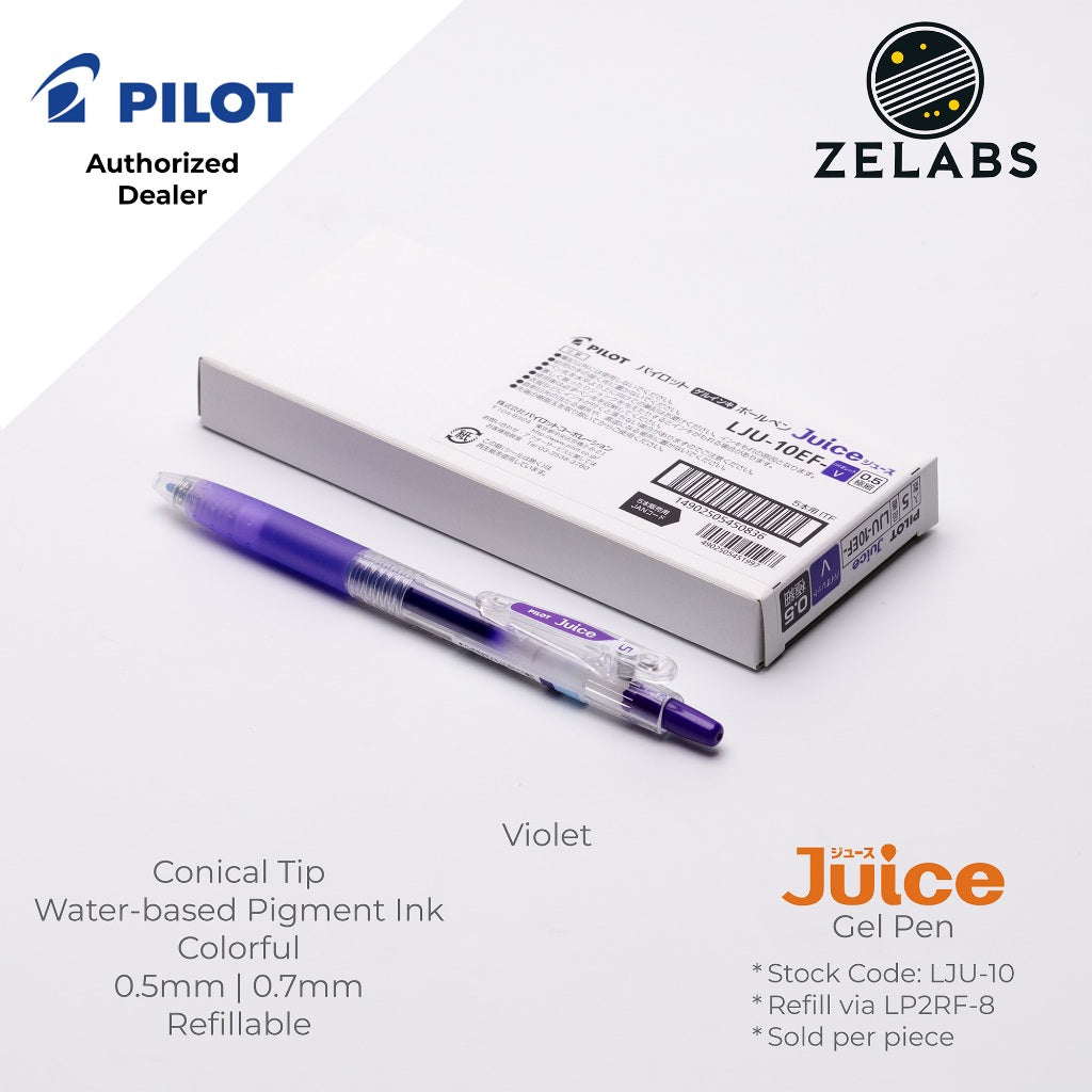 Pilot Juice Retractable Gel Pen - LJU-10 - 0.5mm | 0.7mm