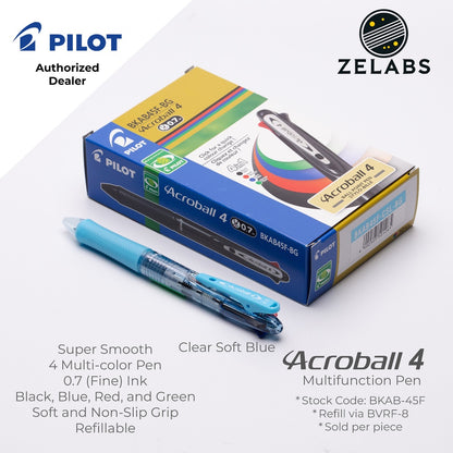 Pilot Acroball 4 Fine Multifunction Ballpoint Pen / Multi-Pen - BKAB-45F - 0.7mm