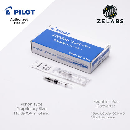 Pilot CON-40 Rotary Fountain Pen Converter (0.4ml) - Piston Type