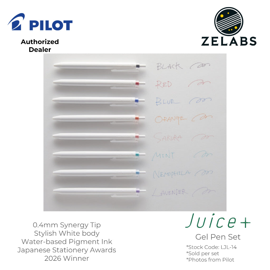 Pilot Juice+ / Juice Plus Limited Edition Retractable Gel Pen Set (3-Color) - LJL-14-3C - 0.4mm