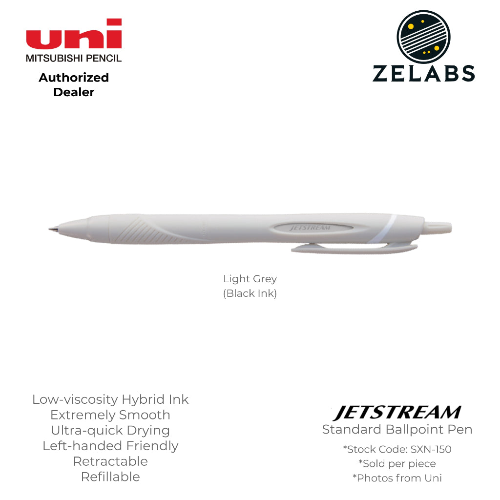 Uni Jetstream Standard / Sport Retractable Ballpoint Pen - SXN-150 - 0.5mm / 0.7mm