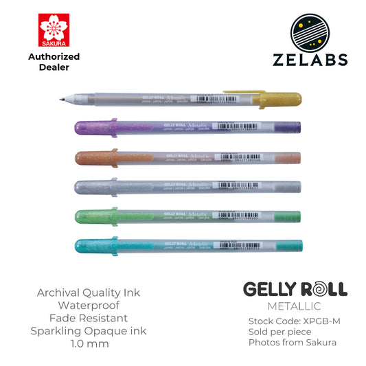 Sakura Gelly Roll Metallic Gel Pen - XPGB-M - 1.0mm