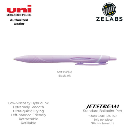 Uni Jetstream Standard / Sport Retractable Ballpoint Pen - SXN-150 - 0.5mm / 0.7mm