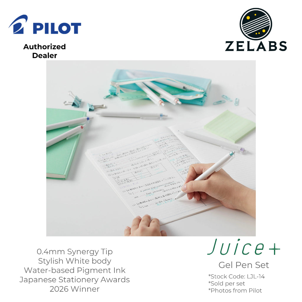 Pilot Juice+ / Juice Plus Limited Edition Retractable Gel Pen Set (3-Color) - LJL-14-3C - 0.4mm