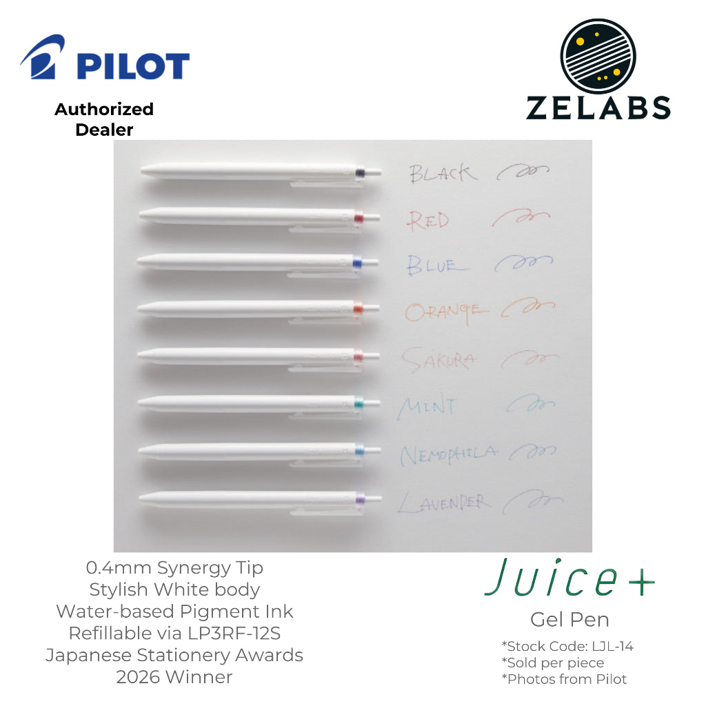 Pilot Juice+ / Juice Plus Retractable Gel Pen - LJL-14 - 0.4mm