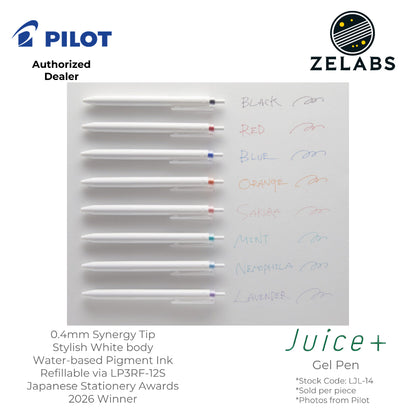 Pilot Juice+ / Juice Plus Retractable Gel Pen - LJL-14 - 0.4mm